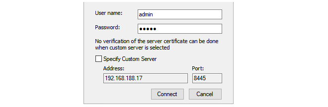 Windows SSL VPN Client Login