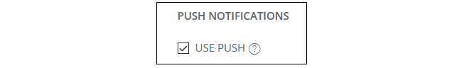 Enable Push Notifications