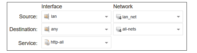 Policy-based Routing Rule Filter