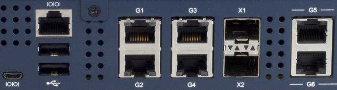 NetShield 500 Series Ethernet Interfaces