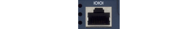NetShield 500 Series RJ45 Local Console Port Connection