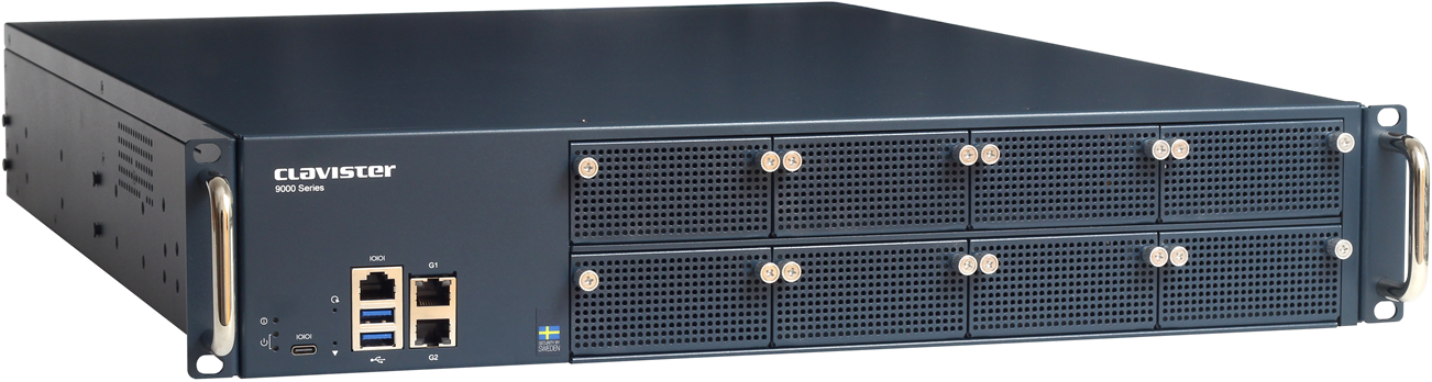 An Unpacked NetShield 9000 Series Unit