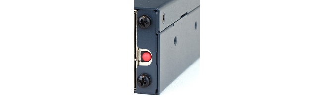 NetWall 6000 Series PSU Alarm Shutoff Button