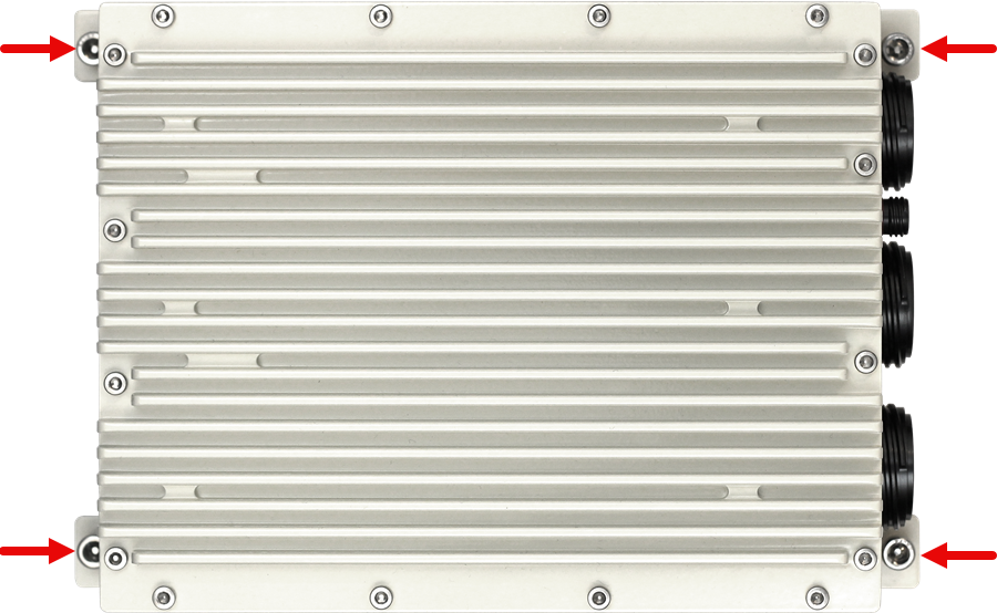 NetWall RSG-200 Mounting Points (Top View)