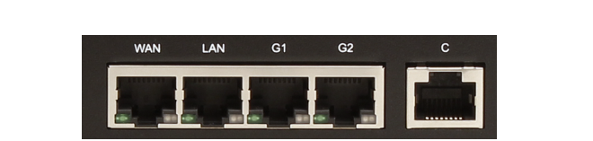 NetWall E10 Ethernet Interfaces