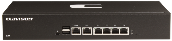 NetWall E80B Interfaces and Ports