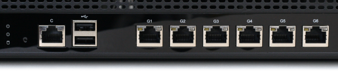 NetWall W30 Ethernet Interfaces