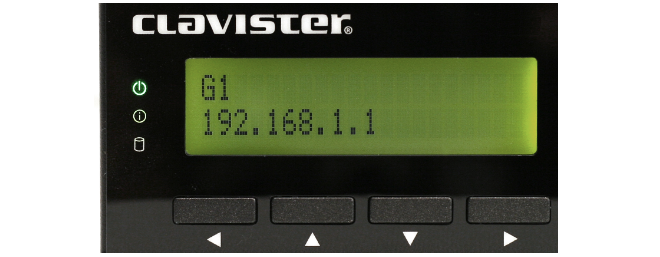 The W50 Display and Keypad